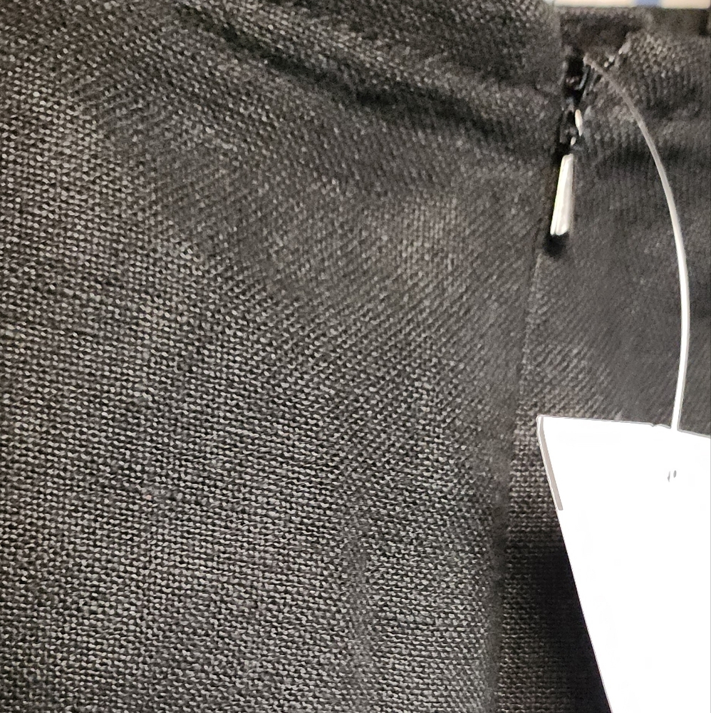 Eileen Fisher black linen crop wideleg pants. Sz XL. New - Picture 3 of 6